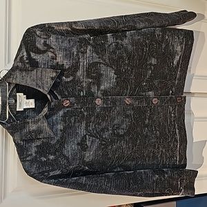 Coldwater Creek Embellished Jacket PS